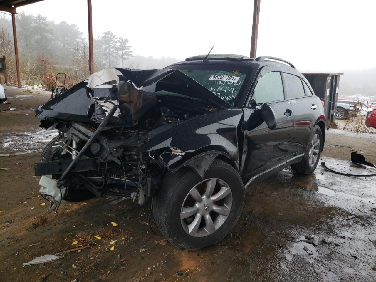 Photo 2 from auction – 2005 INFINITI FX35 with VIN JNRAS08U05X107084