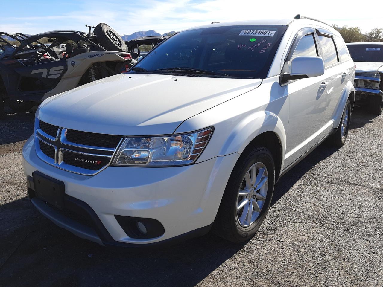 Photo 2 from auction – 2014 DODGE JOURNEY SX with VIN 3C4PDCBG1ET170859