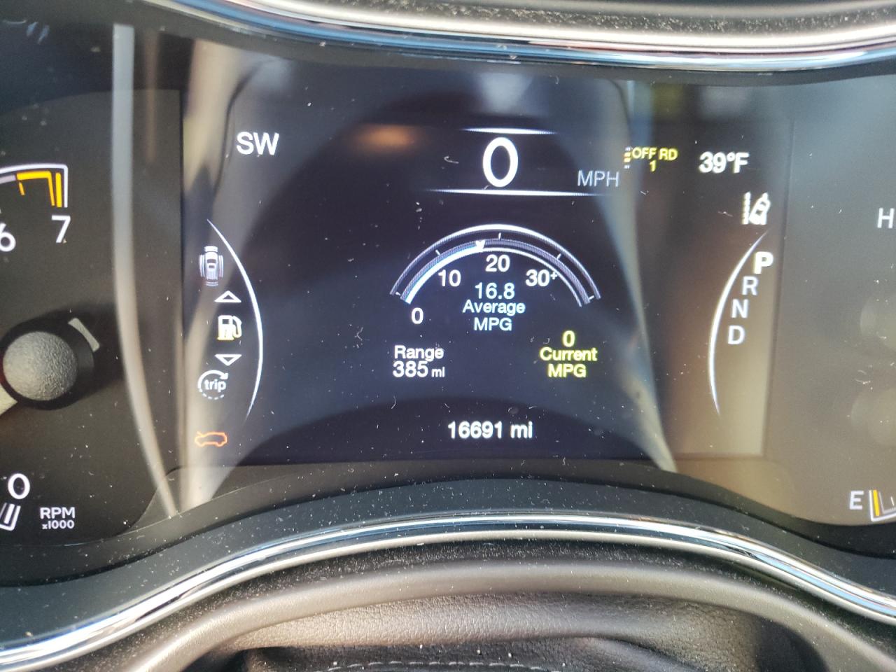 Photo 8 from auction – 2019 JEEP GRAND CHER with VIN 1C4RJFCG6KC834047
