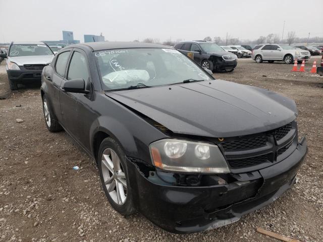DODGE AVENGER SX 2013 with VIN 1C3CDZCG3DN586317 - Photo from auction