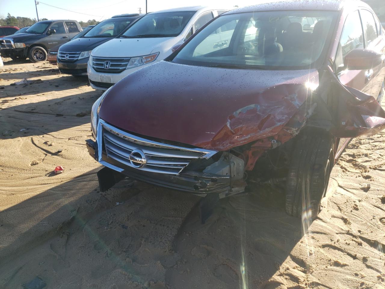 Photo 9 from auction – 2014 NISSAN SENTRA S with VIN 3N1AB7AP7EY272404