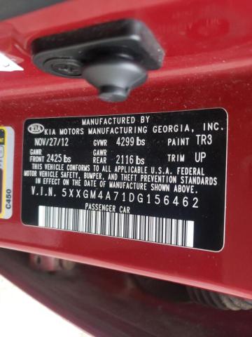 Photo 10 from auction – 2013 KIA OPTIMA LX with VIN 5XXGM4A71DG156462