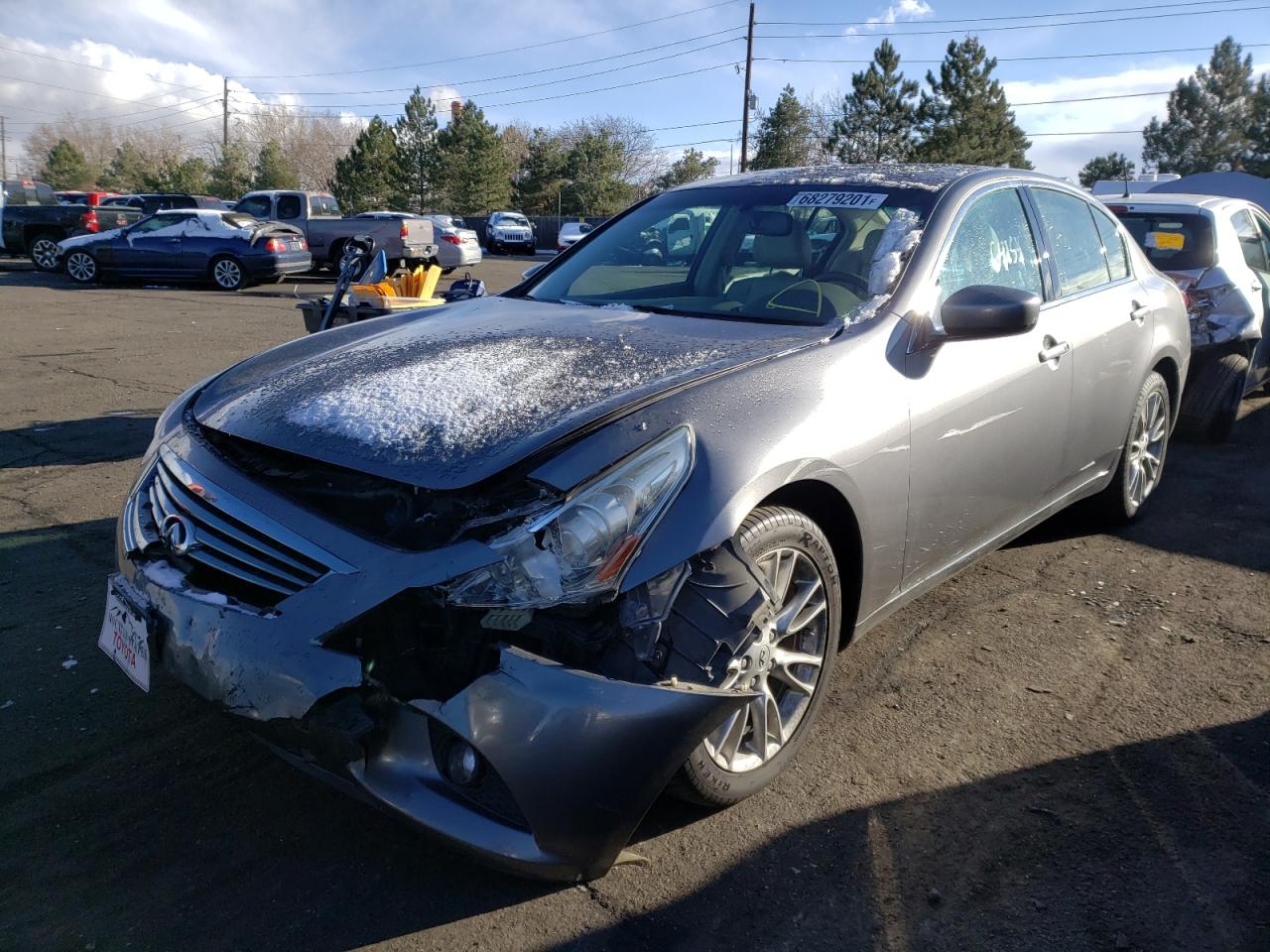 Photo 2 from auction – 2011 INFINITI G37 with VIN JN1CV6AR6BM402733