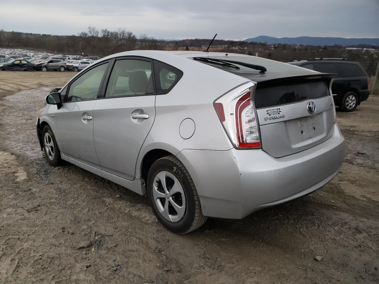 Photo 3 from auction – 2012 TOYOTA PRIUS with VIN JTDKN3DU3C5462665