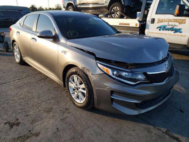 KIA OPTIMA LX 2018 with VIN 5XXGT4L34JG194857 - Photo from auction