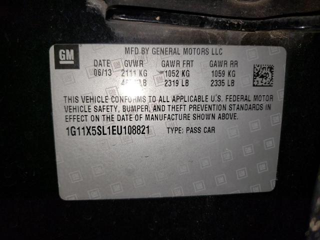 Photo 1 from auction – 2014 CHEVROLET IMPALA LS with VIN 1G11X5SL1EU108821