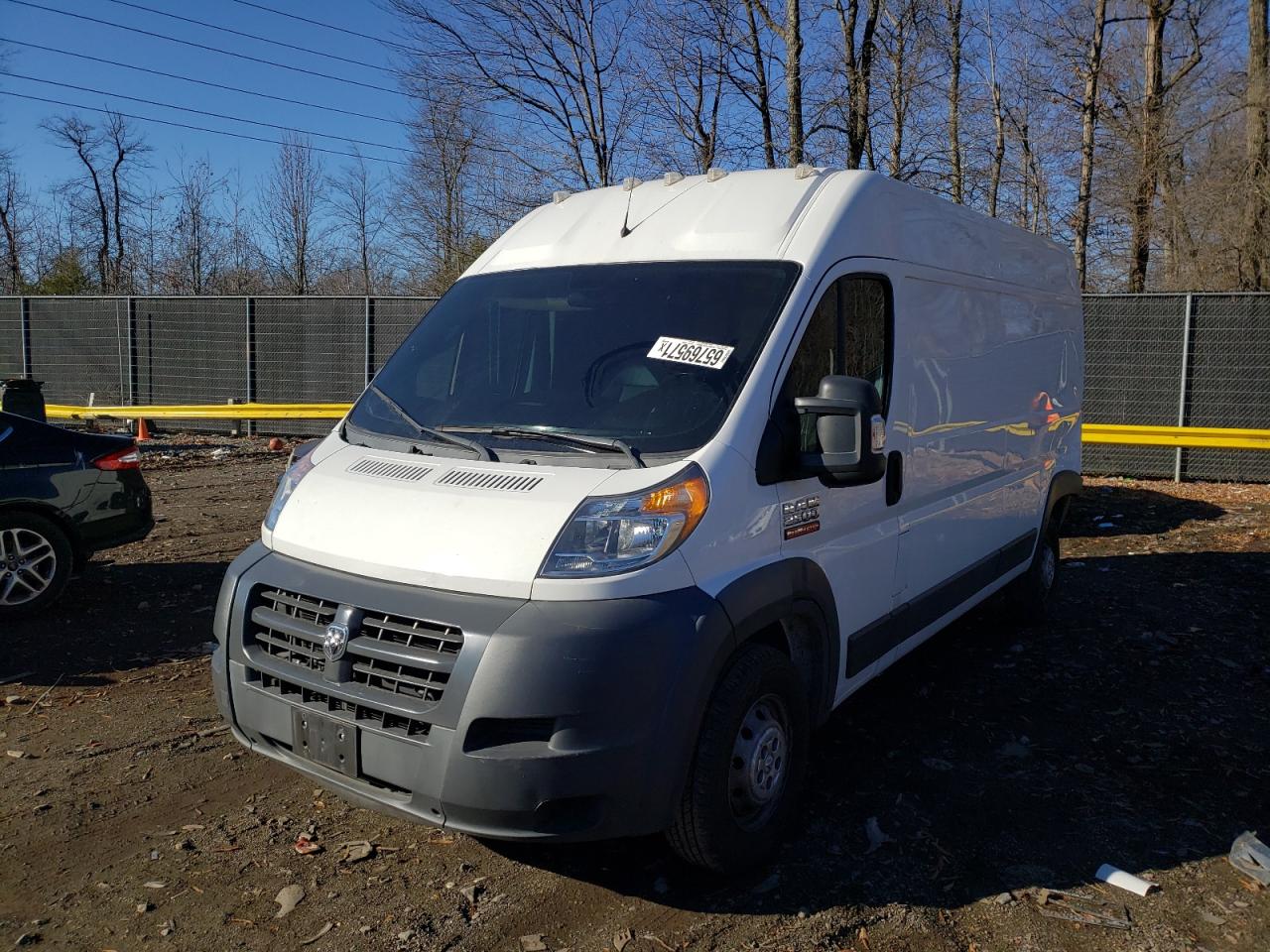 Photo 2 from auction – 2017 RAM PROMASTER with VIN 3C6TRVDG7HE546991