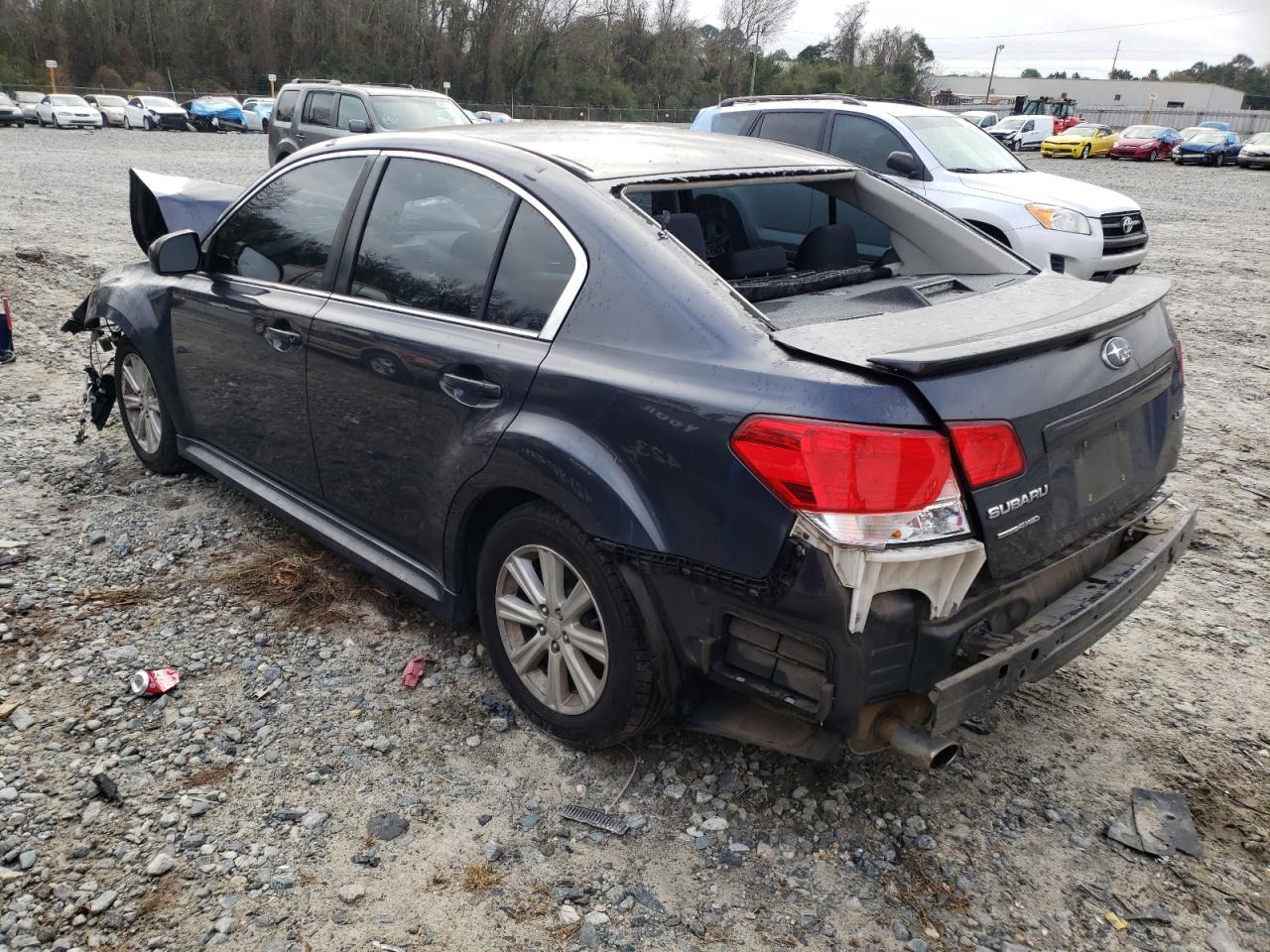 Photo 3 from auction – 2012 SUBARU LEGACY 2.5 with VIN 4S3BMCC66C3026572