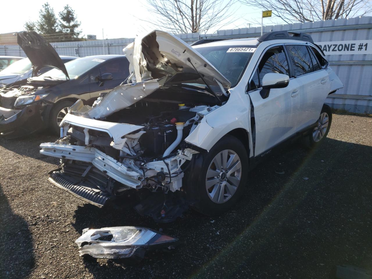 Photo 2 from auction – 2018 SUBARU OUTBACK 2. with VIN 4S4BSDGC5J3228758