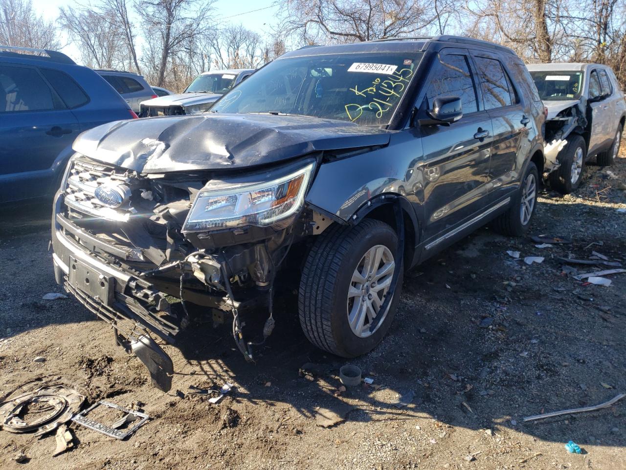 Photo 2 from auction – 2018 FORD EXPLORER X with VIN 1FM5K8D85JGA02524