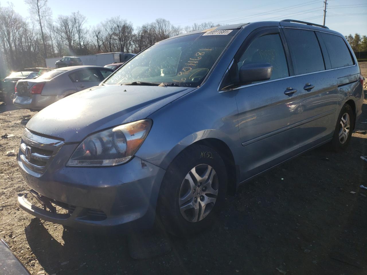 Photo 2 from auction – 2007 HONDA ODYSSEY EX with VIN 5FNRL38687B073265