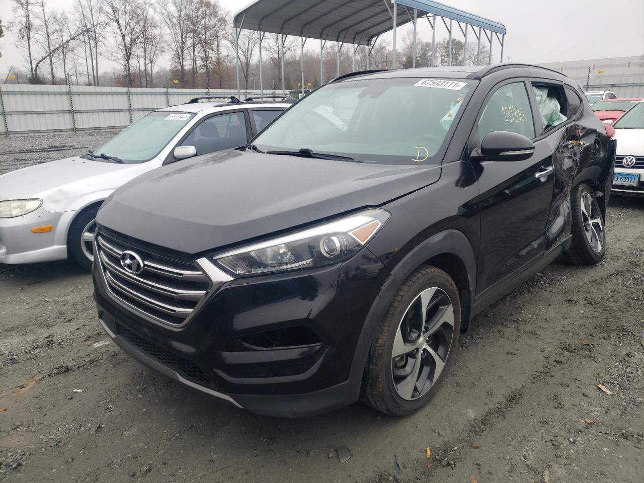 Photo 2 from auction – 2016 HYUNDAI TUCSON LIM with VIN KM8J33A24GU053442