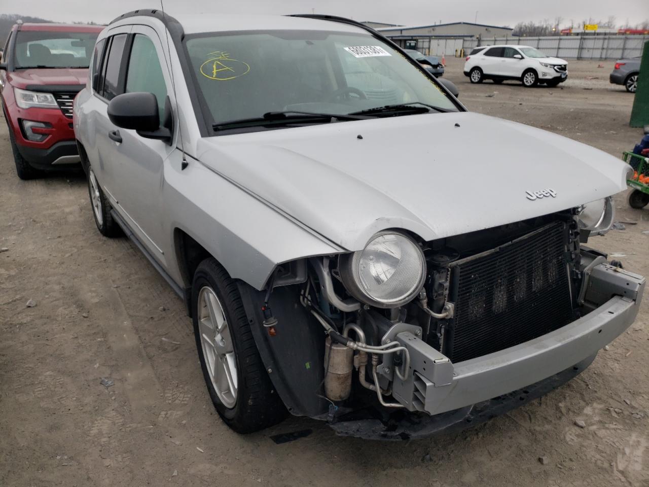 JEEP COMPASS SP 2008 with VIN 1J8FT47W38D795173 - Photo from auction