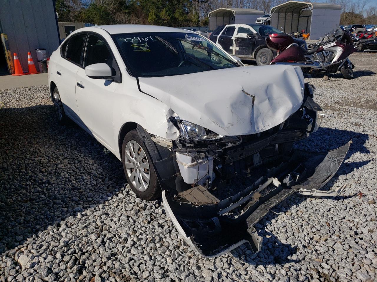 NISSAN SENTRA S 2015 with VIN 3N1AB7AP4FL660964 - Photo from auction