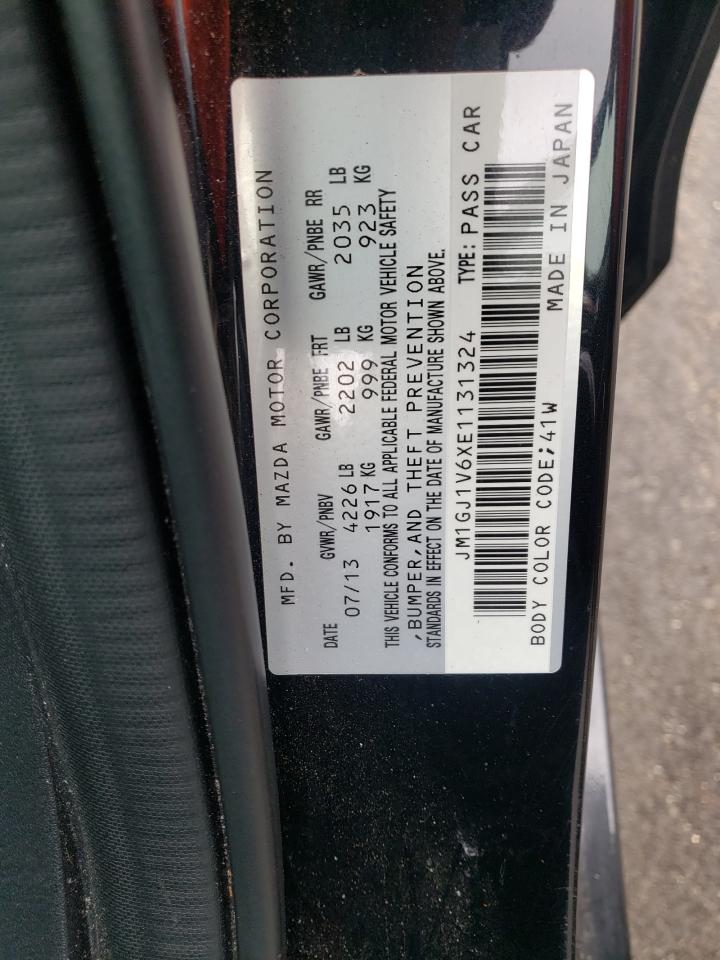 Photo 10 from auction – 2014 MAZDA 6 TOURING with VIN JM1GJ1V6XE1131324