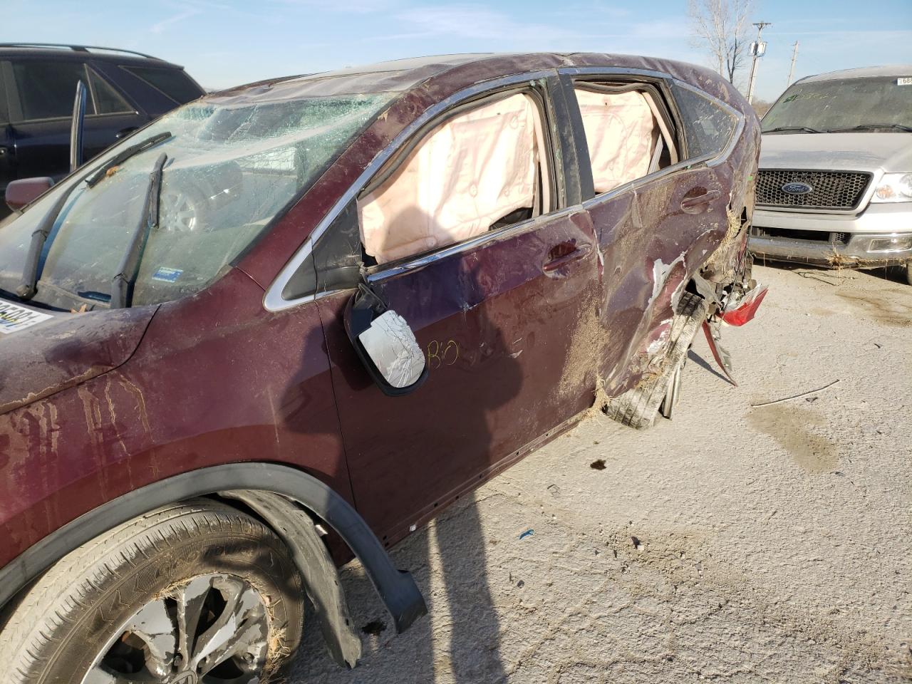Photo 10 from auction – 2012 HONDA CR-V EX with VIN 5J6RM4H57CL004630