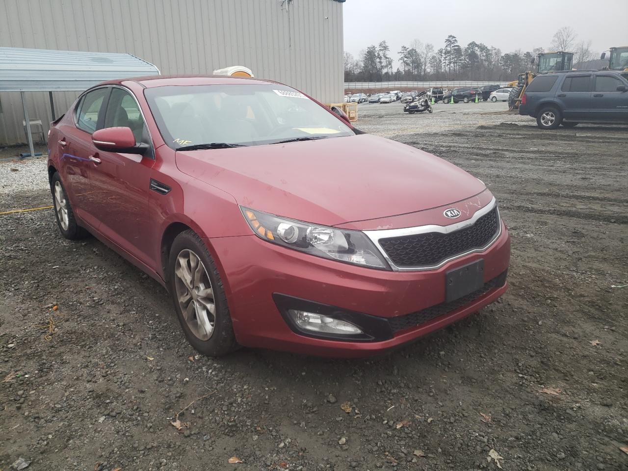 KIA OPTIMA LX 2012 with VIN 5XXGM4A77CG079997 - Photo from auction