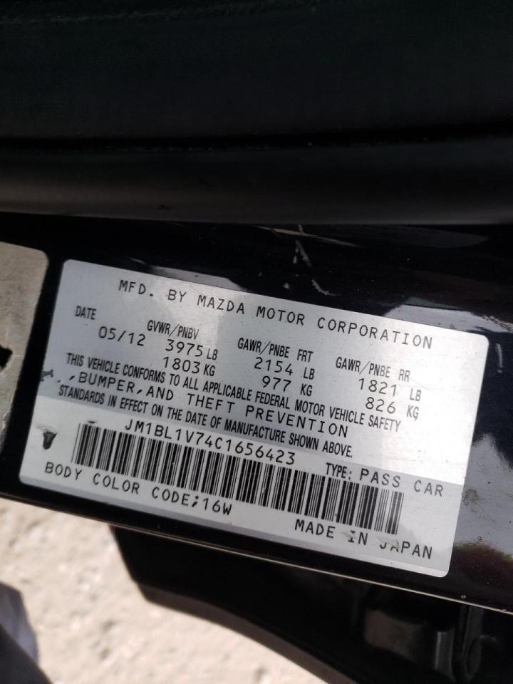 Foto 10 de la subasta – 2012 MAZDA 3 I con VIN JM1BL1V74C1656423