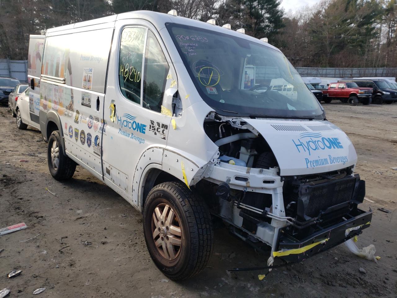 RAM PROMASTER 2018 with VIN 3C6TRVNG7JE149480 - Photo from auction