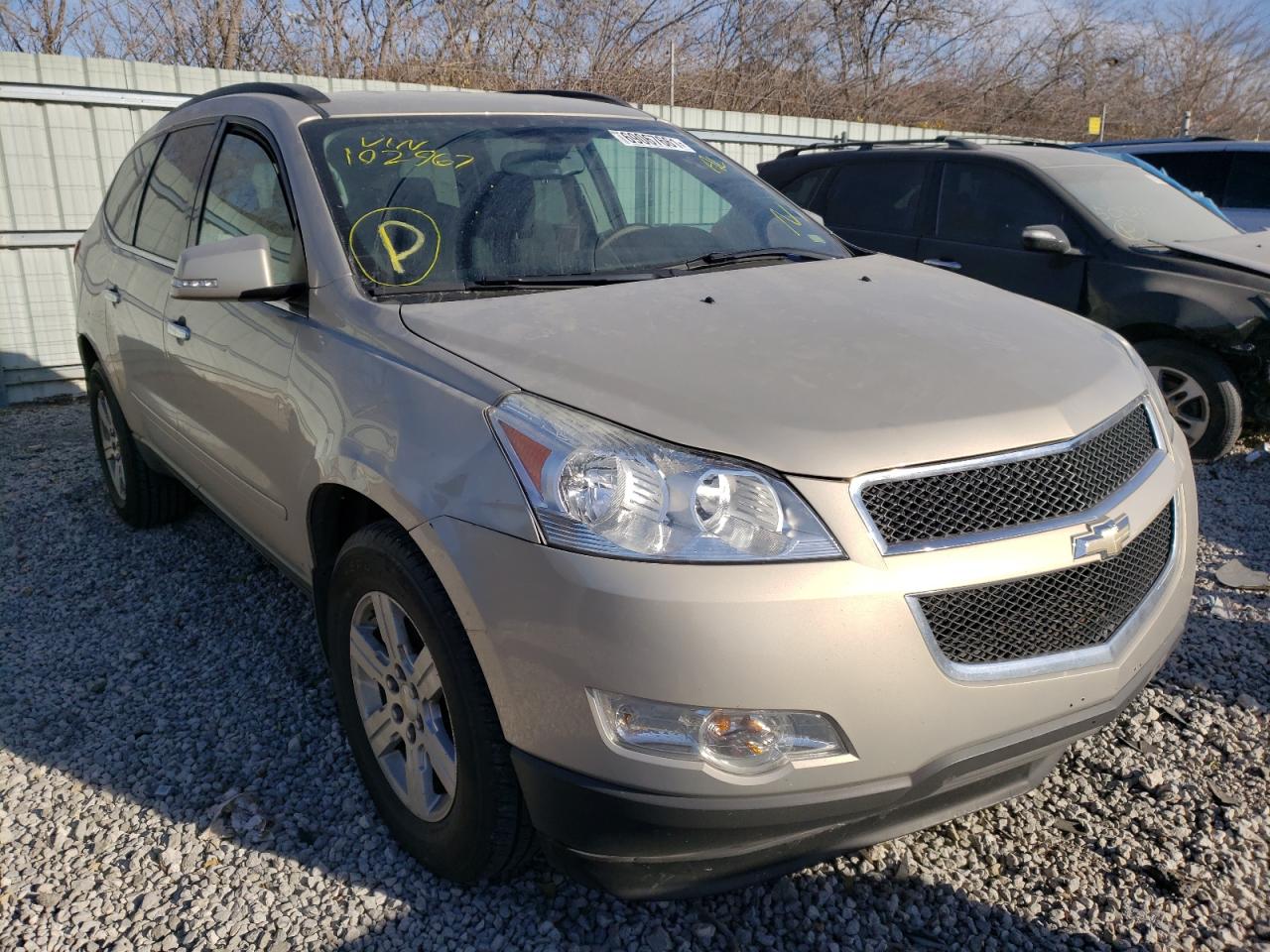CHEVROLET TRAVERSE L 2012 with VIN 1GNKRGED5CJ102967 - Photo from auction