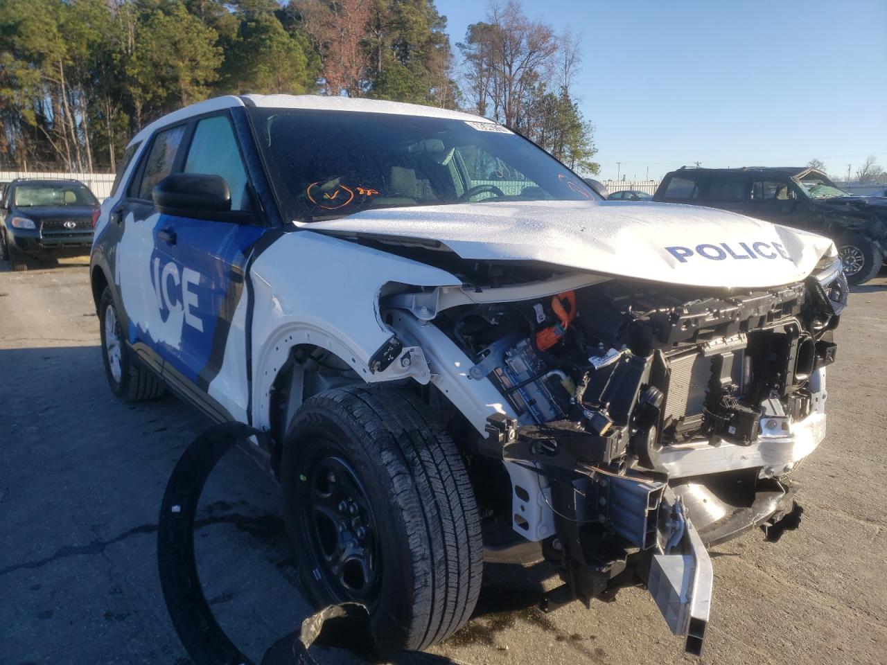 Photo 1 from auction – 2021 FORD EXPLORER P with VIN 1FM5K8AW7MNA10627