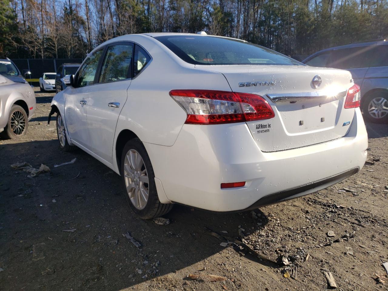 Photo 3 from auction – 2014 NISSAN SENTRA S with VIN 3N1AB7AP7EY280857