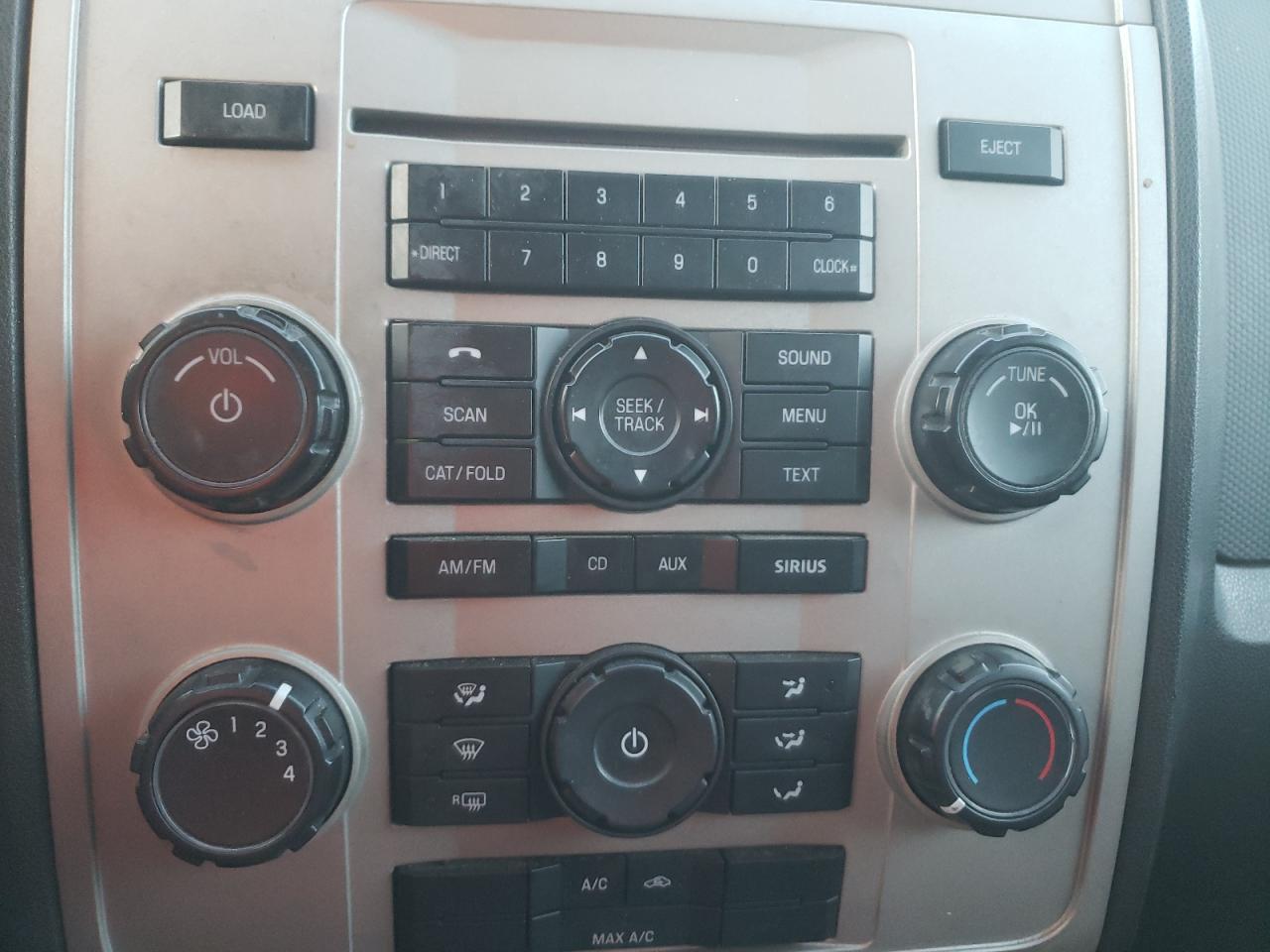 Photo 9 from auction – 2011 FORD ESCAPE XLT with VIN 1FMCU0D77BKA91148