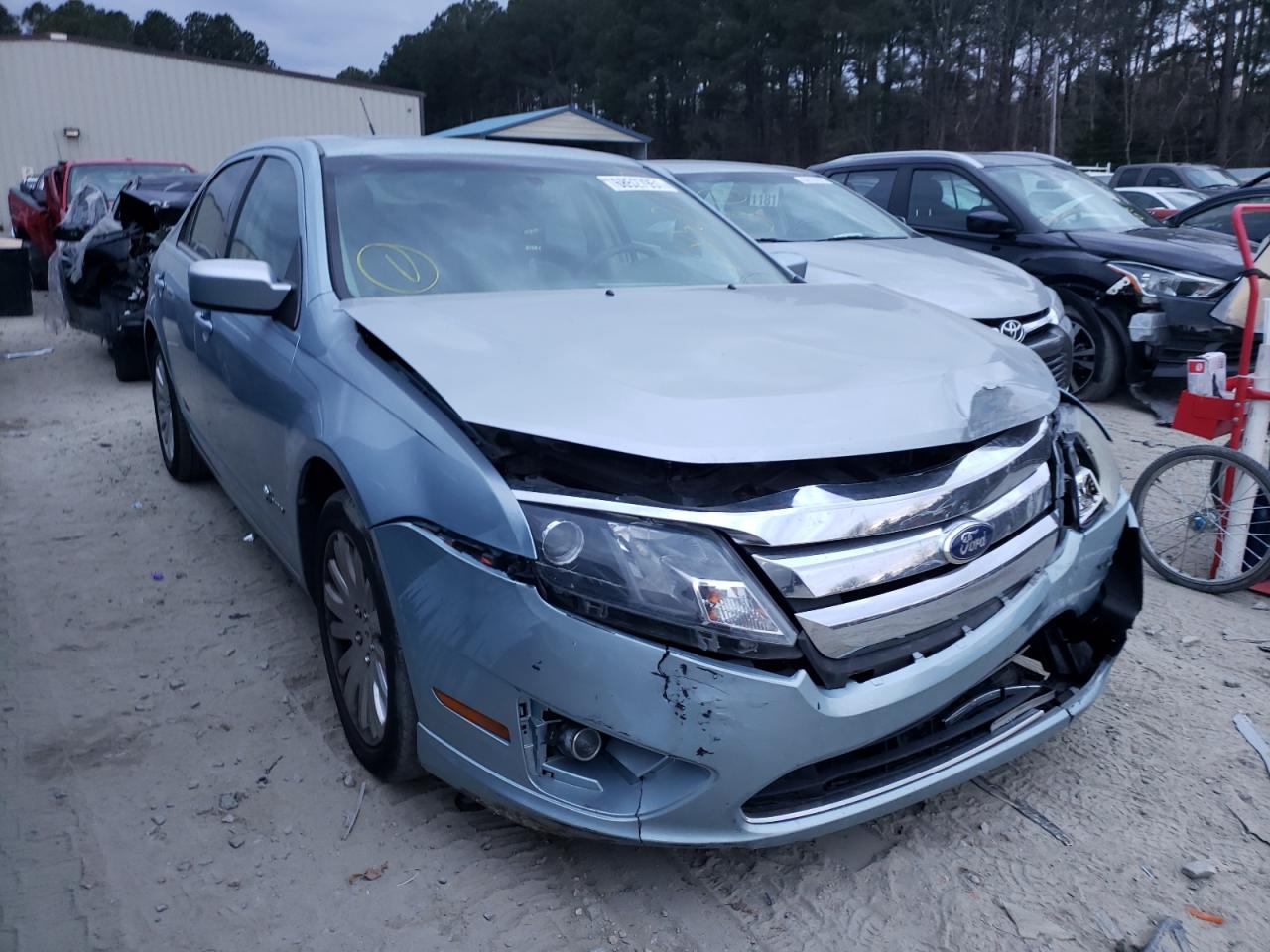 FORD FUSION HYB 2010 with VIN 3FADP0L37AR328445 - Photo from auction