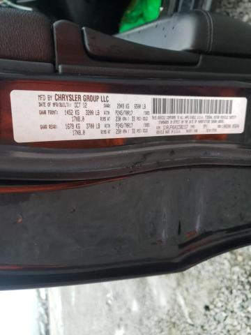 Photo 10 from auction – 2013 JEEP GRAND CHER with VIN 1C4RJFAG4DC582157