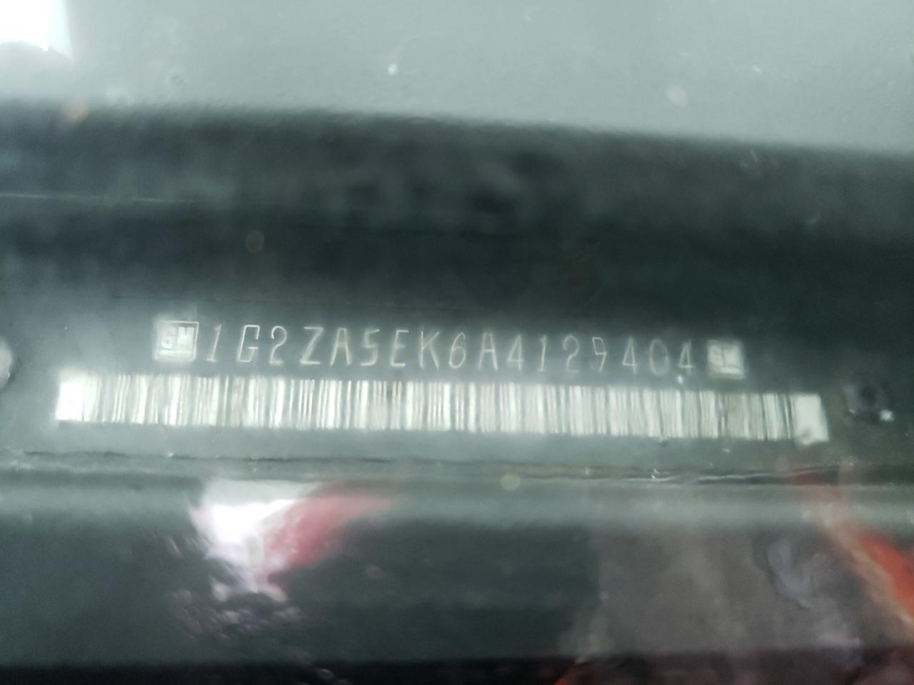 Photo 10 from auction – 2010 PONTIAC G6 with VIN 1G2ZA5EK6A4129404