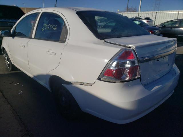 Photo 3 from auction – 2010 CHEVROLET AVEO LS with VIN KL1TD5DE0AB099100
