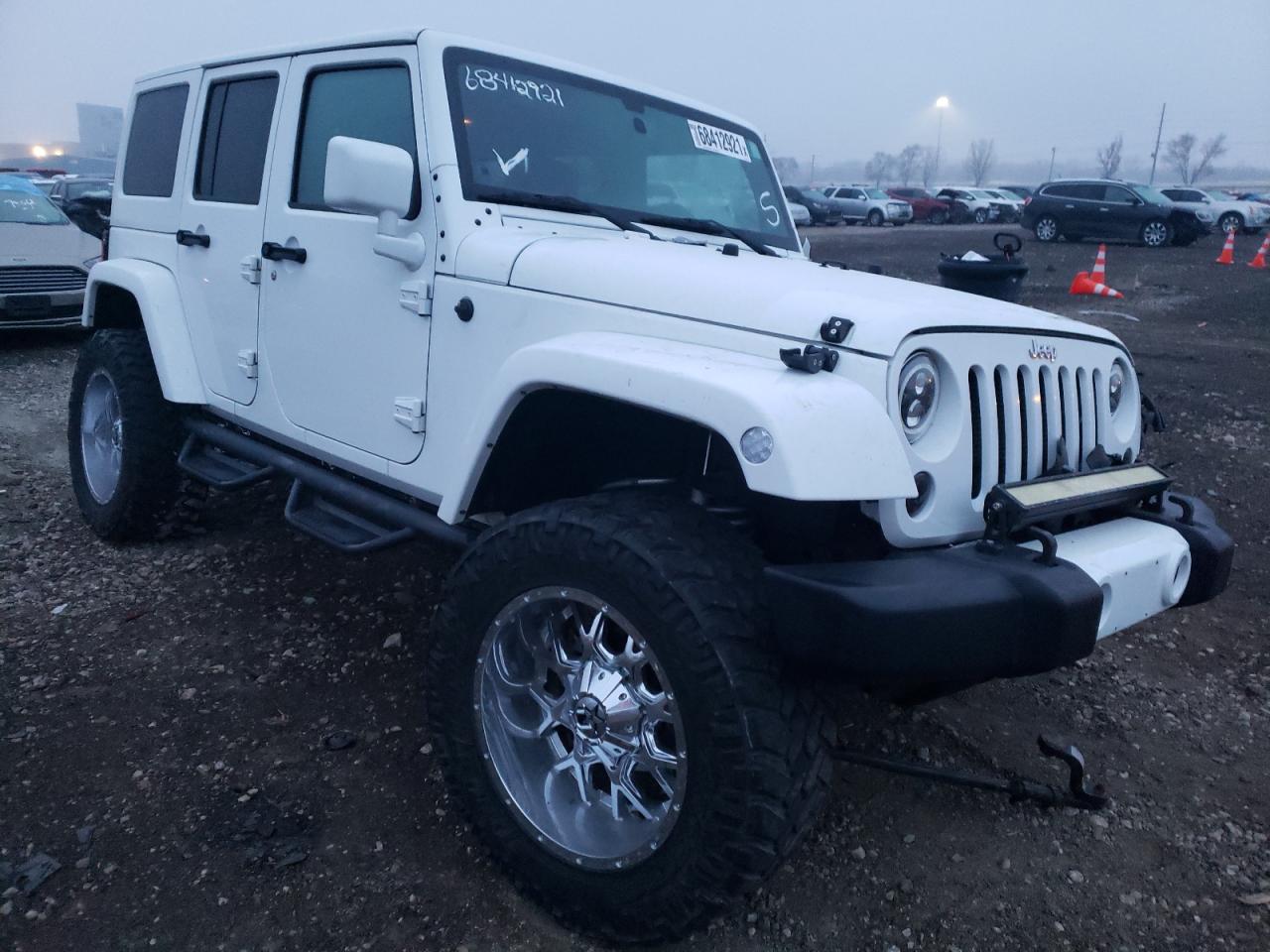 JEEP WRANGLER U 2014 with VIN 1C4BJWEG7EL160526 - Photo from auction