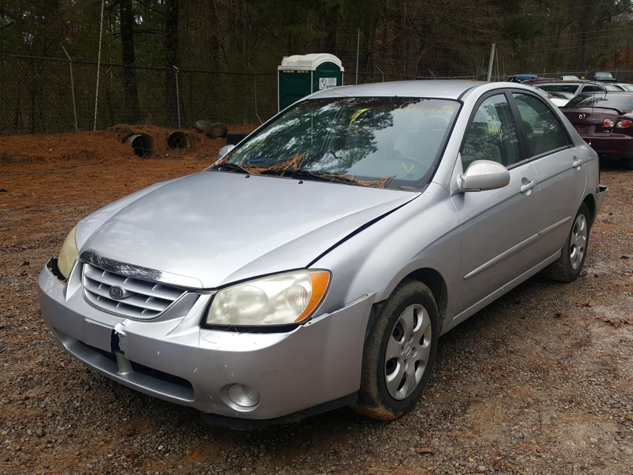 Photo 2 from auction – 2006 KIA SPECTRA LX with VIN KNAFE121865336432
