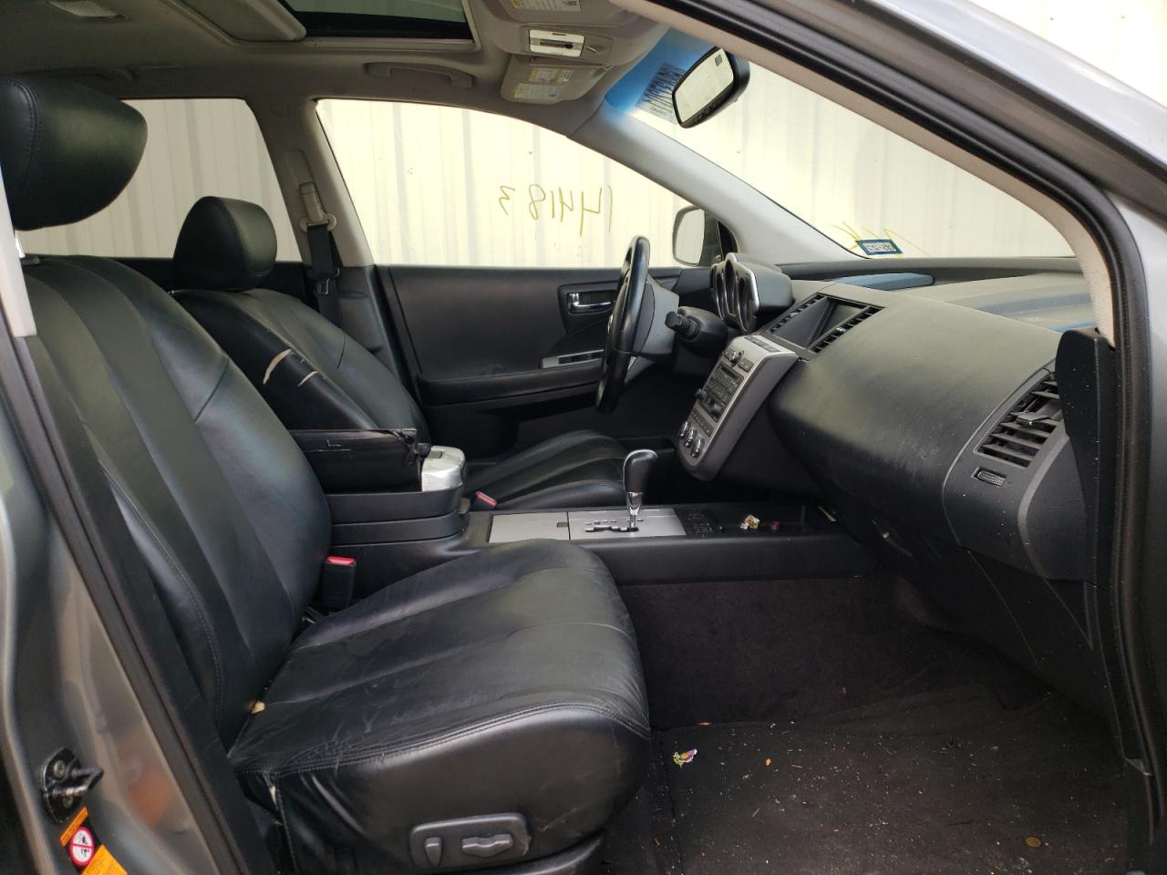 Photo 5 from auction – 2007 NISSAN MURANO SL with VIN JN8AZ08T77W511130