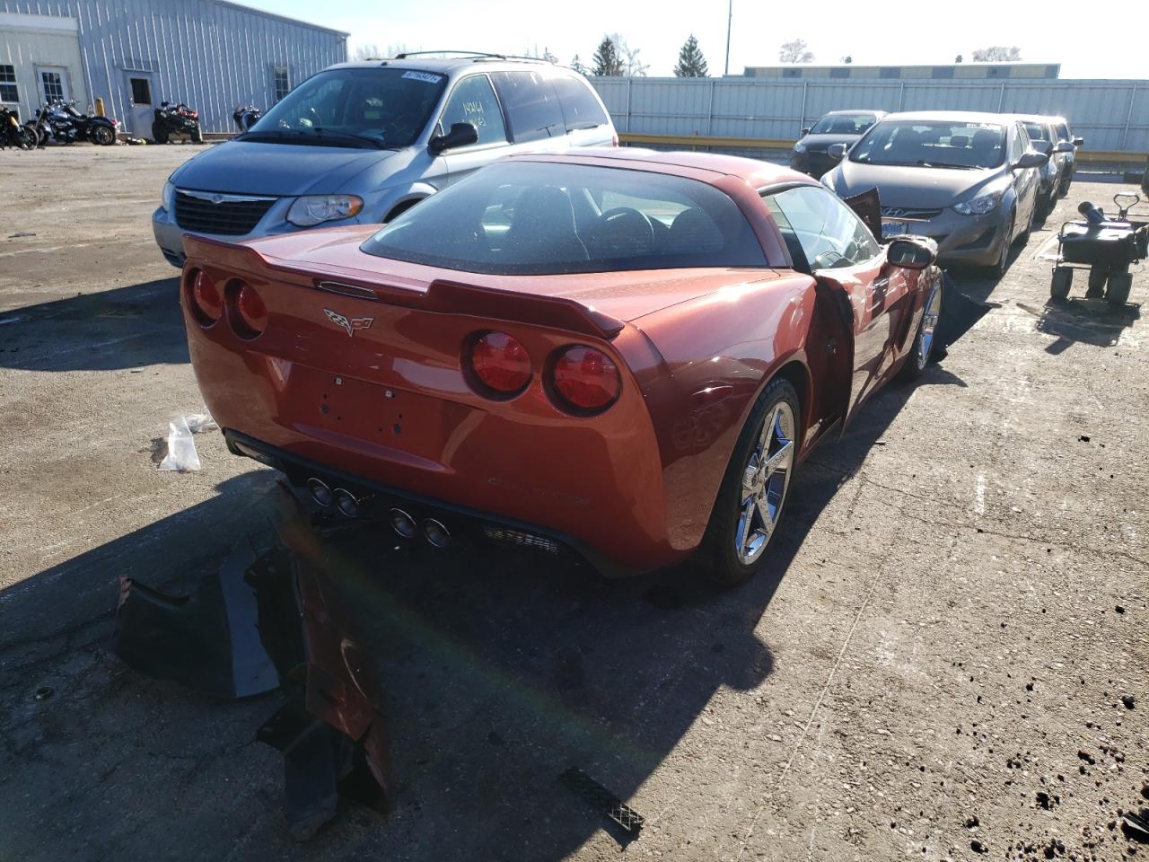 Photo 4 from auction – 2006 CHEVROLET CORVETTE with VIN 1G1YY25UX65125126