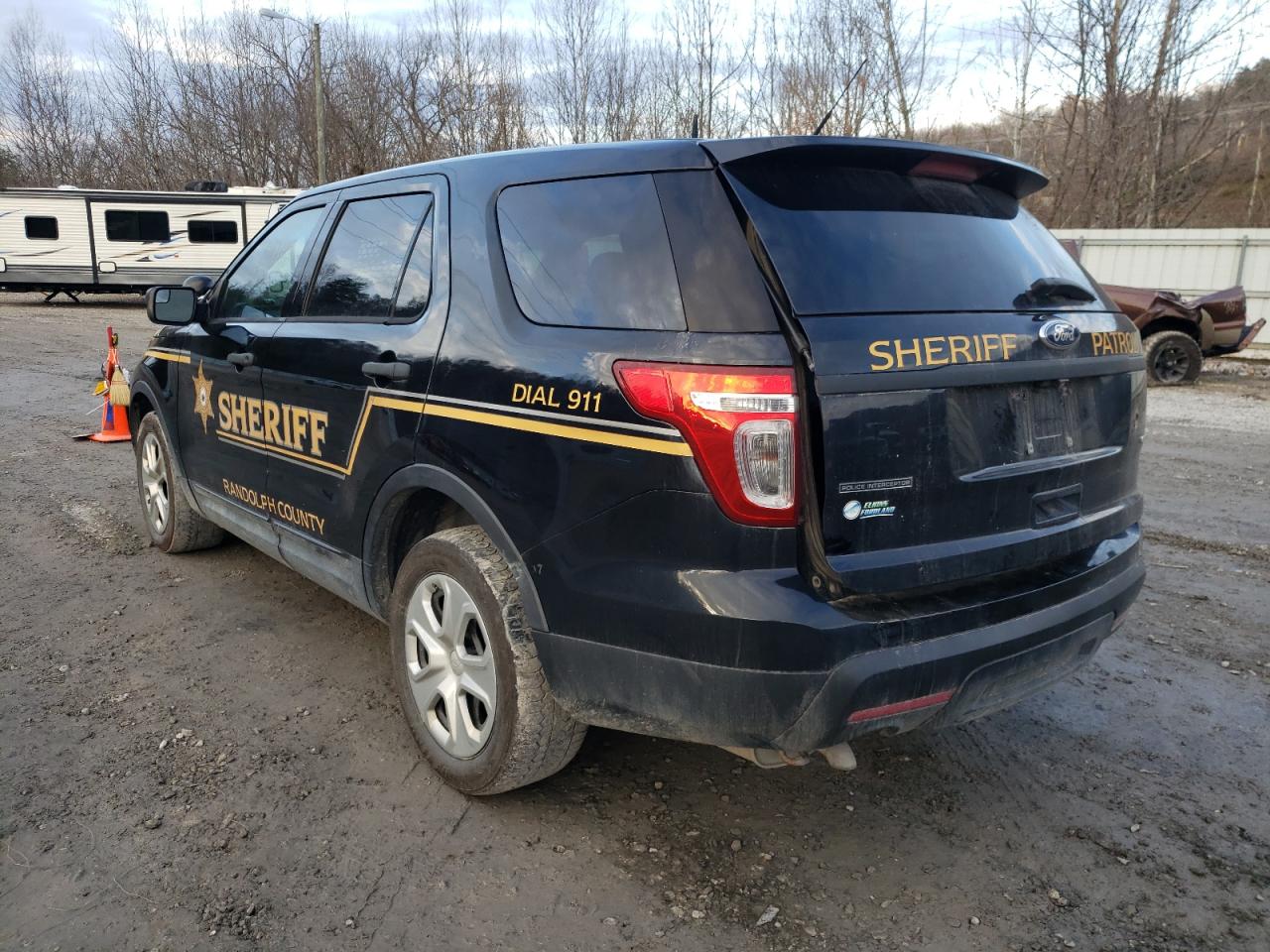 Photo 3 from auction – 2014 FORD EXPLORER P with VIN 1FM5K8AR2EGA91794