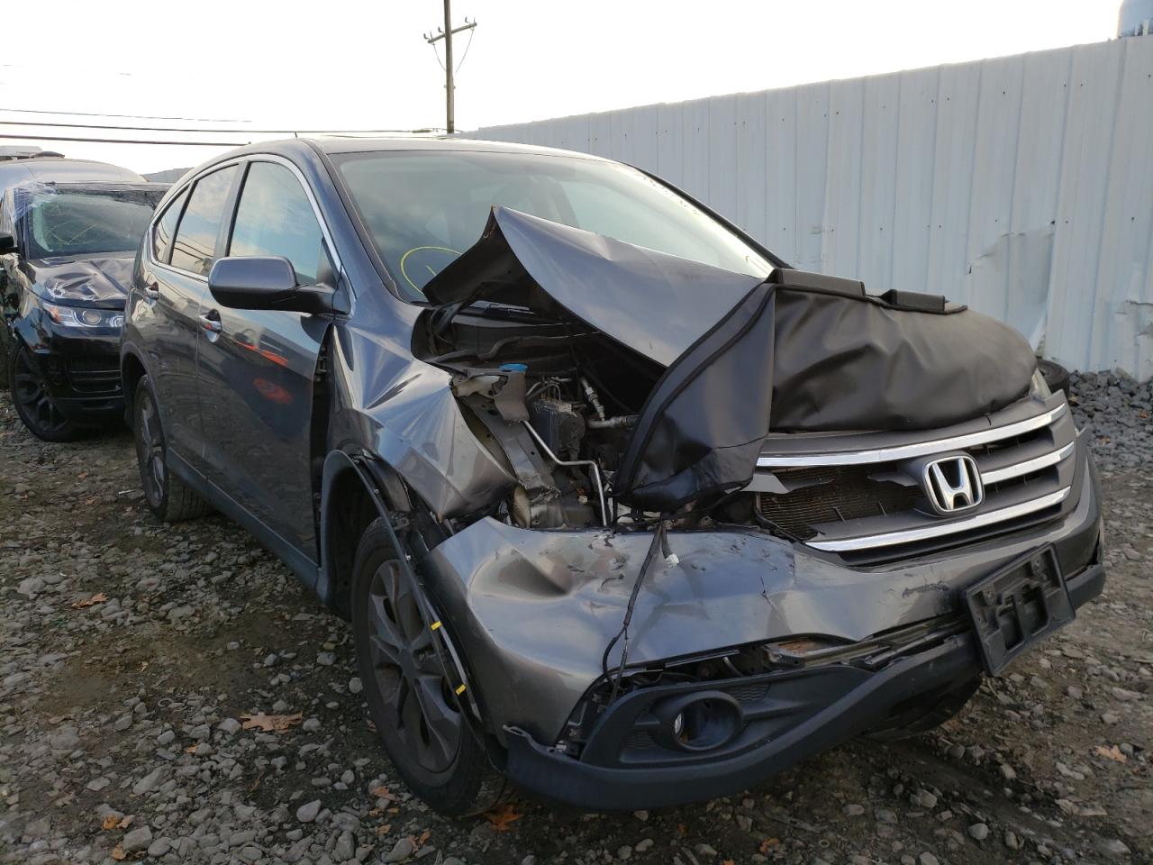 HONDA CR-V EX 2013 with VIN 2HKRM4H53DH617839 - Photo from auction