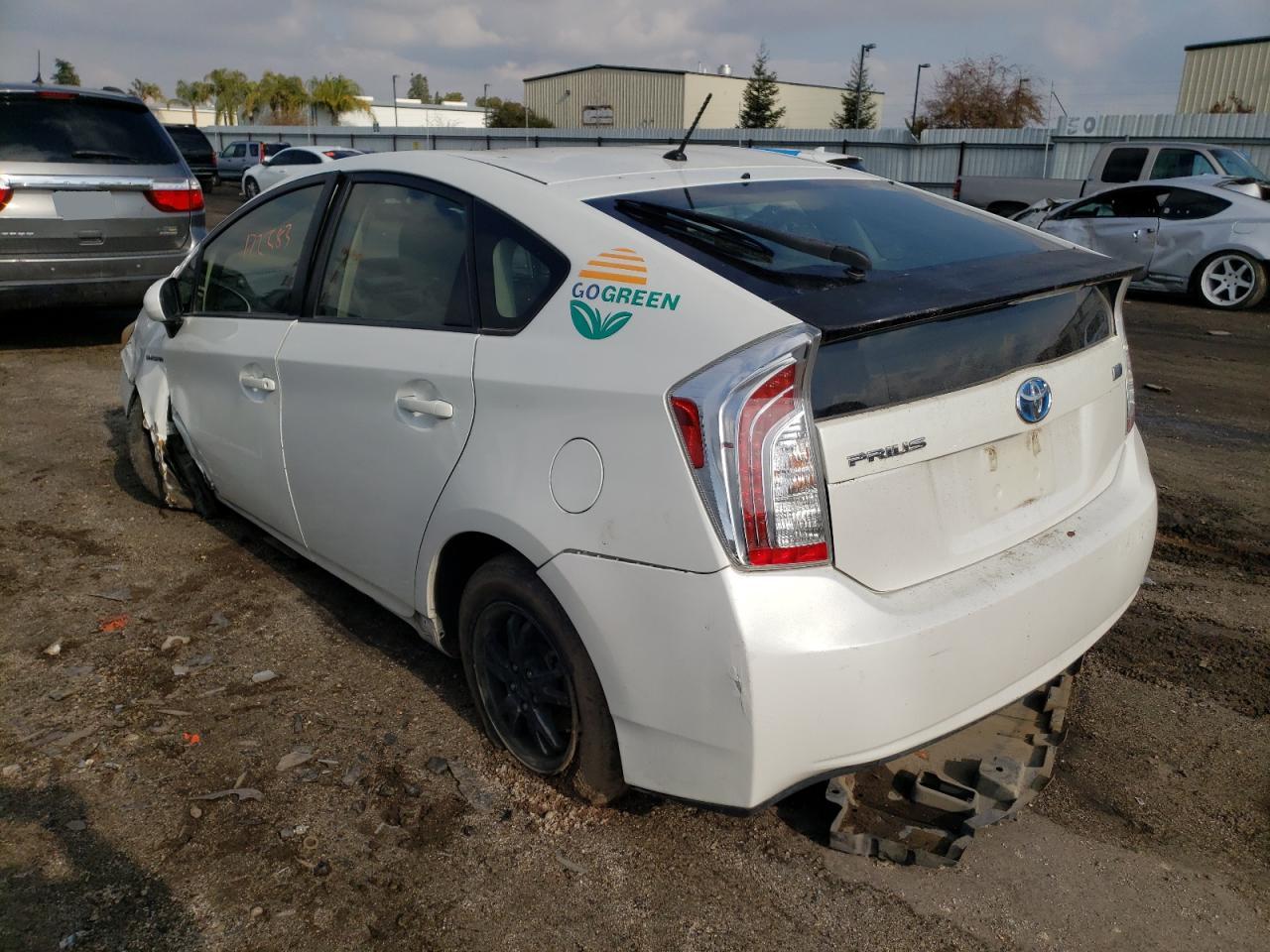 صورة رقم 3 من المزاد - 2012 TOYOTA PRIUS مع VIN JTDKN3DU7C1499189