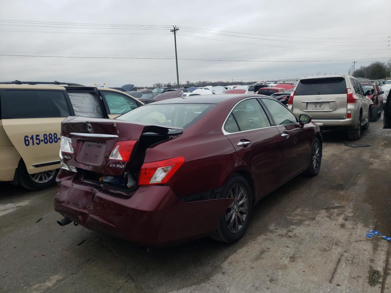 Photo 4 from auction – 2008 LEXUS ES 350 with VIN JTHBJ46G482221651