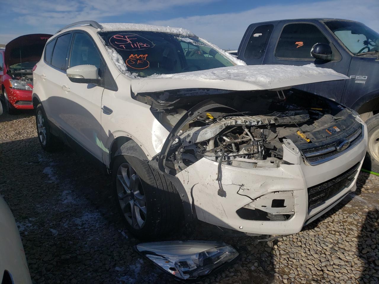 Photo 1 from auction – 2014 FORD ESCAPE TIT with VIN 1FMCU0JX1EUA05524