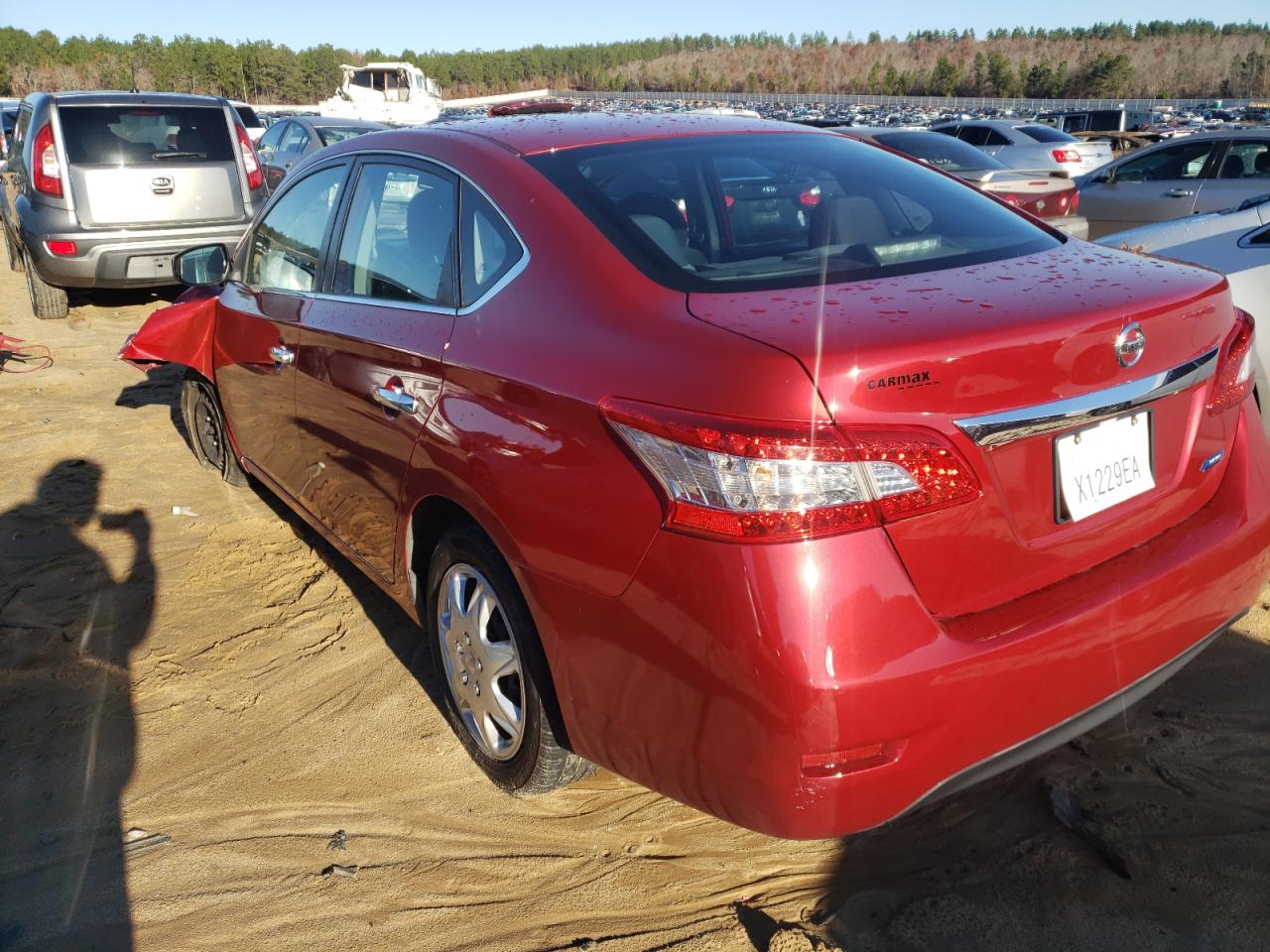 Photo 3 from auction – 2014 NISSAN SENTRA S with VIN 3N1AB7AP7EY272404
