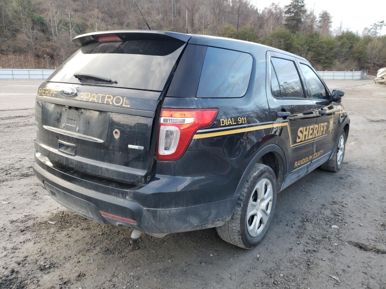 Photo 4 from auction – 2014 FORD EXPLORER P with VIN 1FM5K8AR2EGA91794