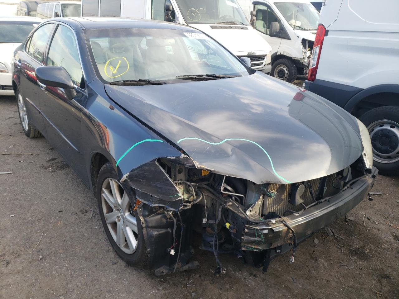 LEXUS ES 350 2009 with VIN JTHBJ46G492323727 - Photo from auction
