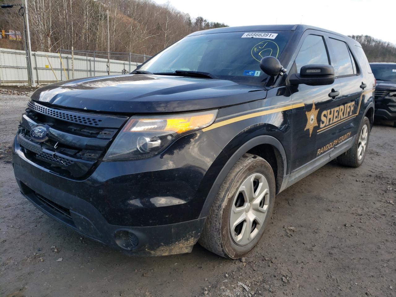Photo 2 from auction – 2014 FORD EXPLORER P with VIN 1FM5K8AR2EGA91794