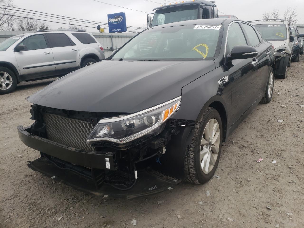 Photo 2 from auction – 2018 KIA OPTIMA EX with VIN 5XXGU4L33JG207305