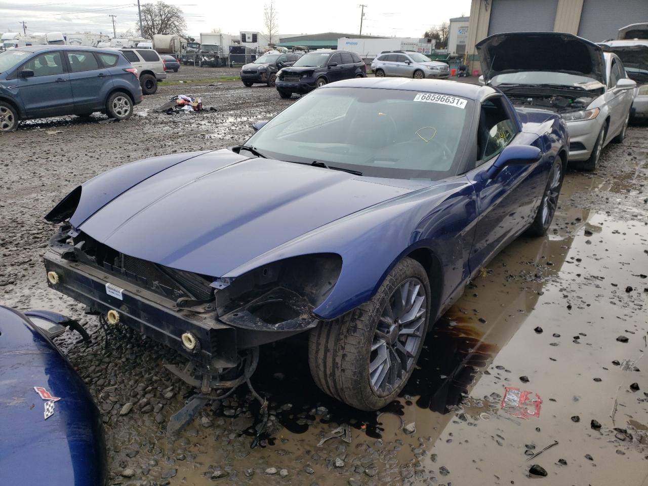 Photo 2 from auction – 2007 CHEVROLET CORVETTE with VIN 1G1YY26U275106750