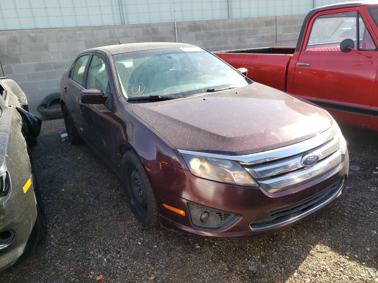 FORD FUSION SE 2011 with VIN 3FAHP0HA2BR287085 - Photo from auction