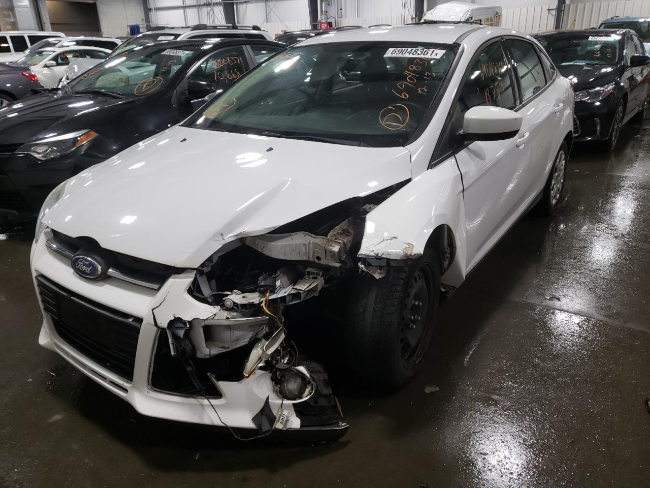Photo 2 from auction – 2012 FORD FOCUS SE with VIN 1FAHP3F29CL217533