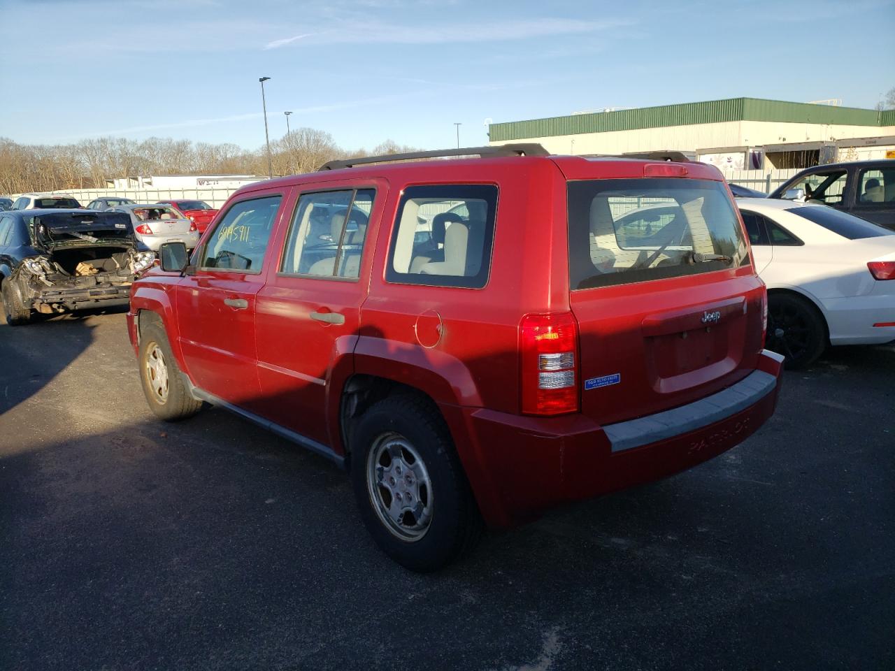 Photo 3 from auction – 2007 JEEP PATRIOT SP with VIN 1J8FF28W87D409338