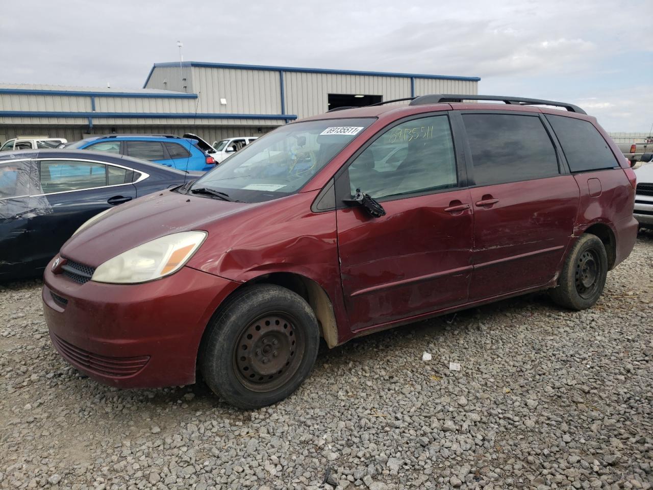 Photo 2 from auction – 2005 TOYOTA SIENNA CE with VIN 5TDZA23C95S289177